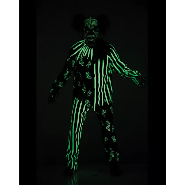 Kids Glow in the Dark Clown Costume