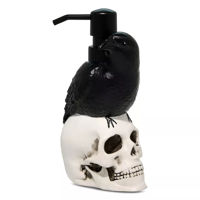 Raven and Skull Soap Dispenser - 8.6 oz.