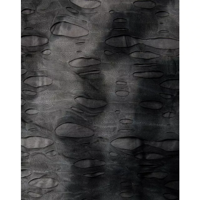 Multi-Tone Shredded Fabric