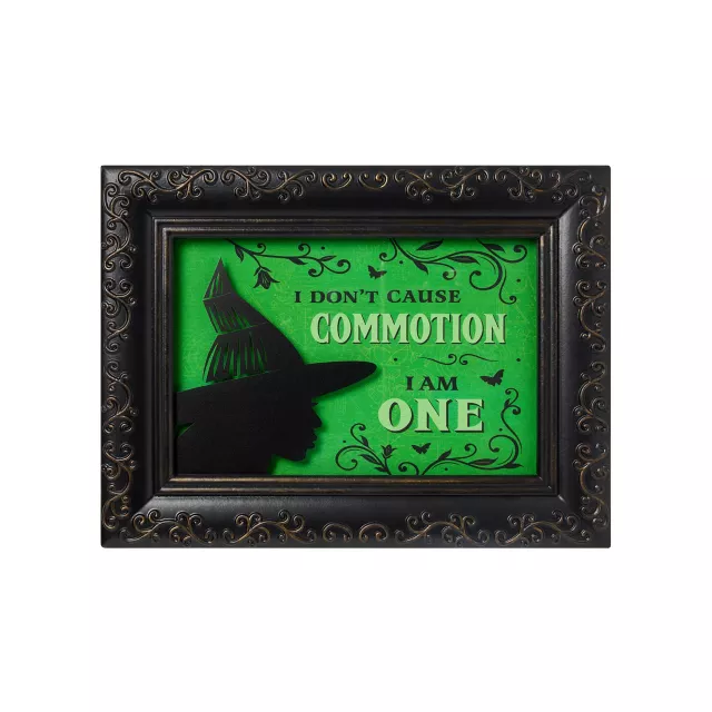 Elphaba Silhouette Sign - Wicked
