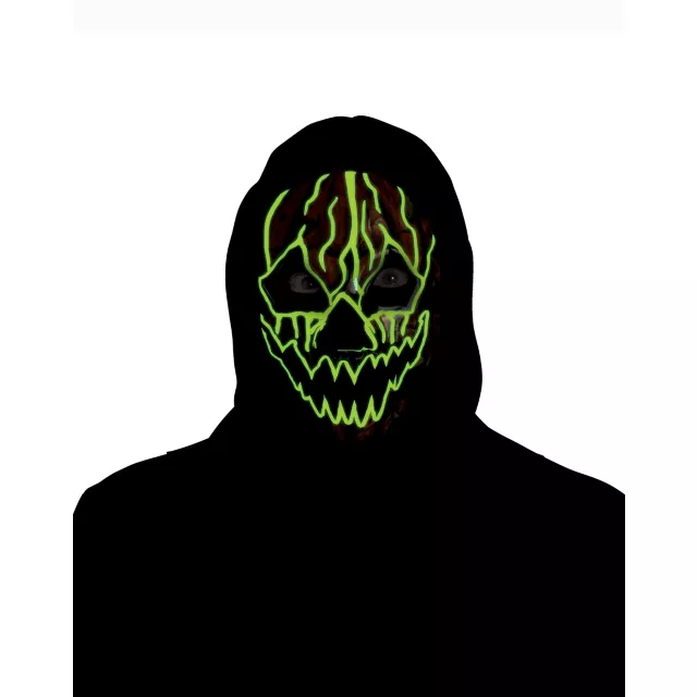 Kids Electro Pumpkin Scarecrow Costume