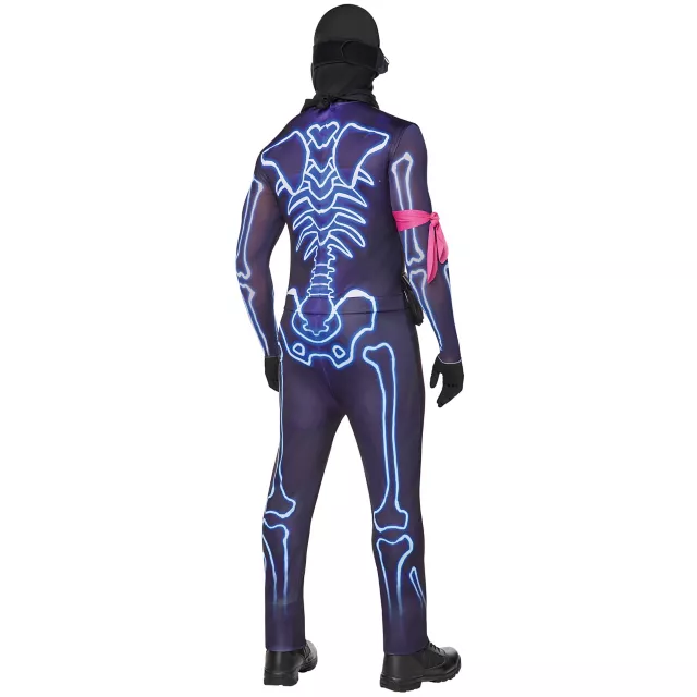 Adult Light-Up Fortnite Party Trooper Costume