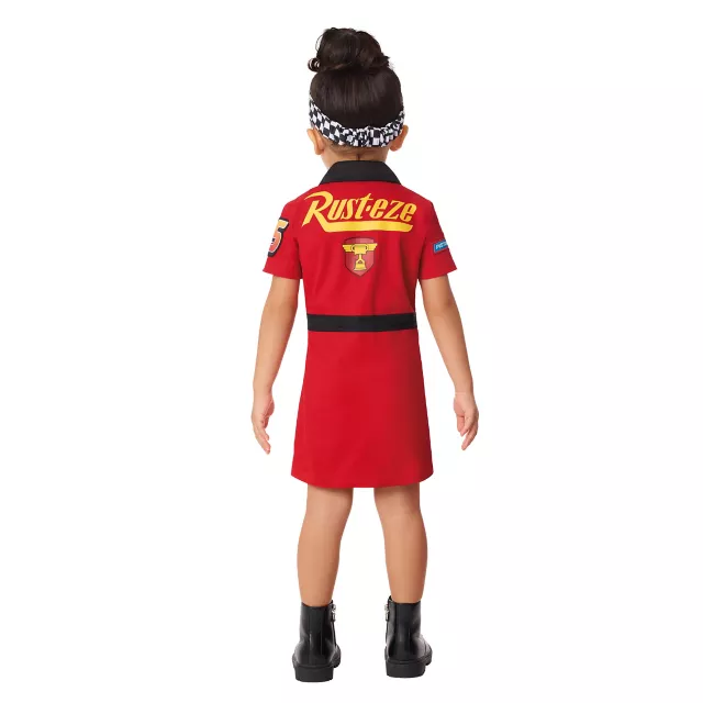 Toddler Lightning McQueen Pit Dress Costume - Cars