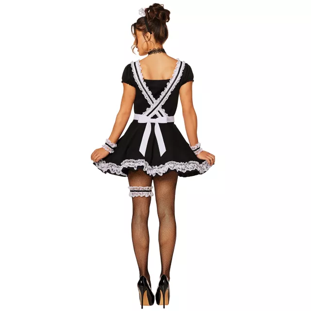 Adult French Maid Dress Costume