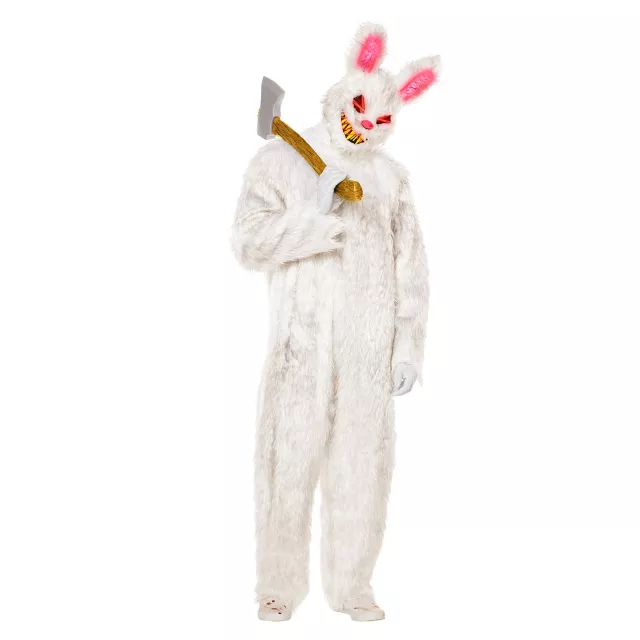 Adult LED Wire Evil Bunny Costume