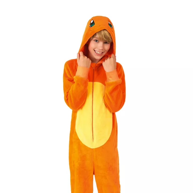 Kids Hooded Charmander Jumpsuit - Pokémon