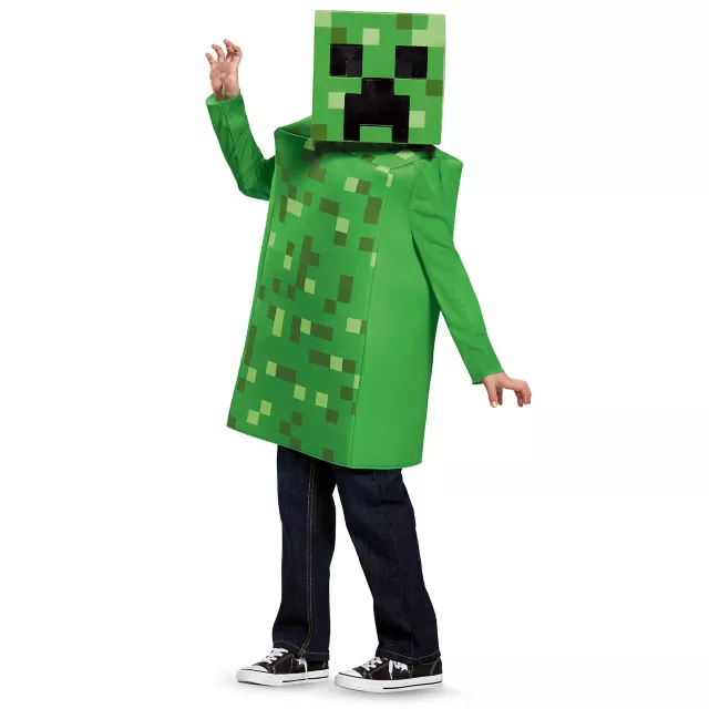 Kids Creeper Costume - Minecraft