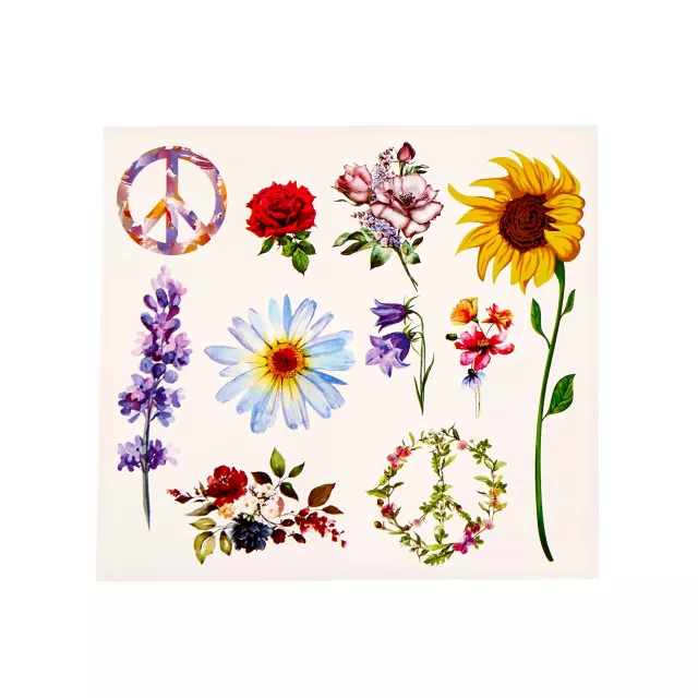 Hippie Temporary Tattoos