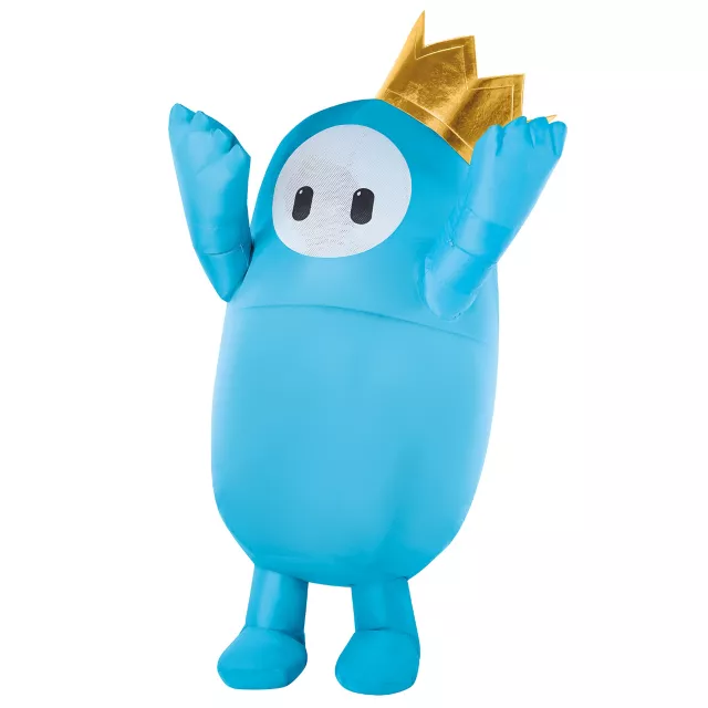 Kids - Fall Guys Blue Inflatable Costume