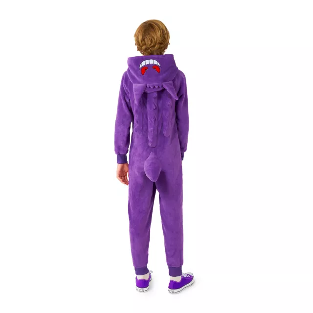 Kids Gengar Hooded Jumpsuit Costume - Pokémon