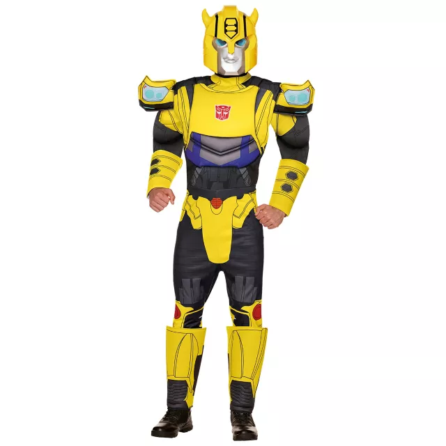 Adult Bumblebee Muscle Suit Costume - Transformers