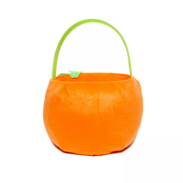 Plush Pumpkin Treat Bucket