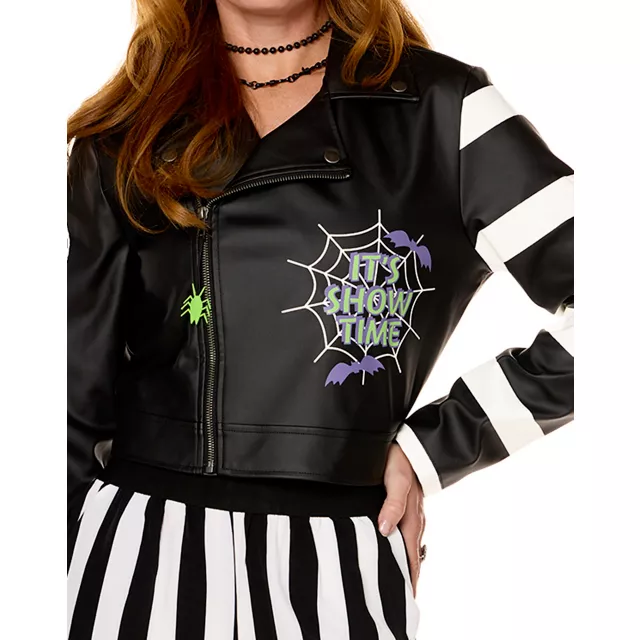 Beetlejuice Leather Jacket