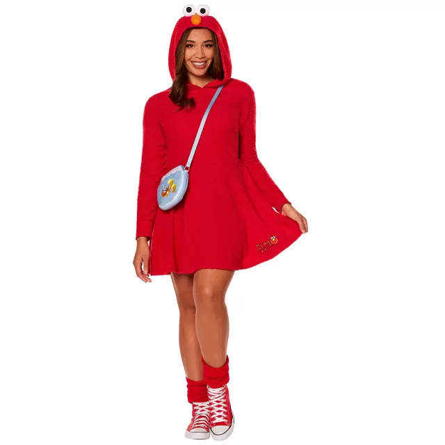 Adult Elmo Plus Size Dress Costume - Sesame Street