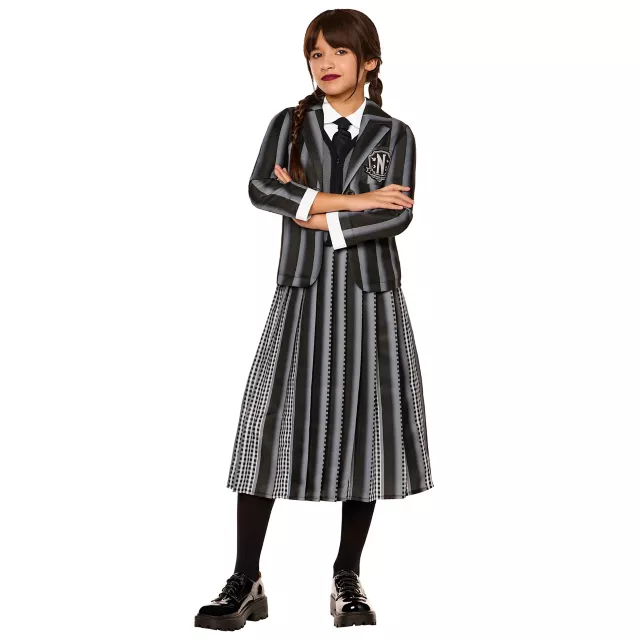Kids Wednesday Nevermore Academy Uniform Costume