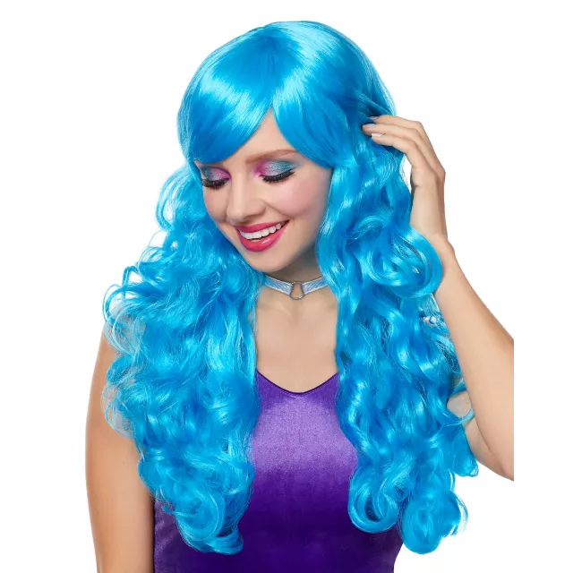 Monster Blue Wig