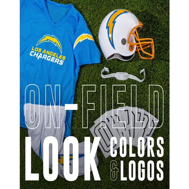 Kids Los Angeles Chargers NFL Deluxe Uniform Costume - Franklin Sports