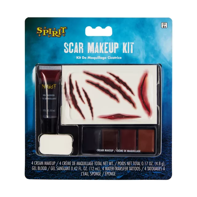 Kids Horror Icon Scar Makeup Application Kit