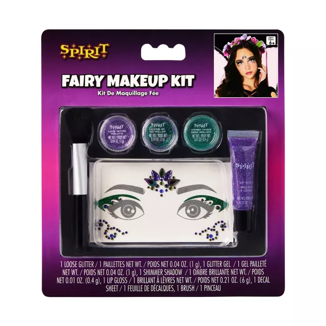 Girls Dark Fairy Makeup Kit