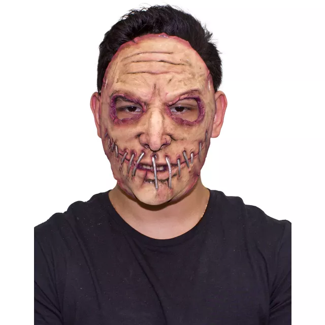 Stitched Smile Half Mask