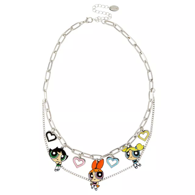 The Powerpuff Girls Charm Chain Necklace