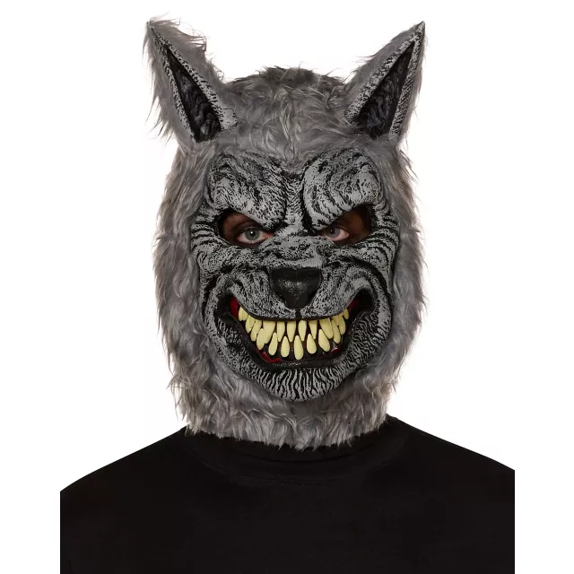 Animotion Gray Werewolf Mask