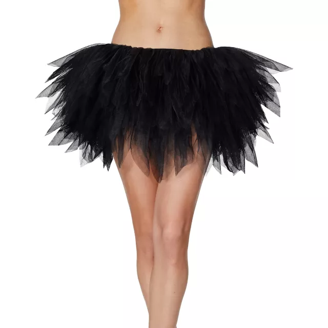 Black Shredded Tutu