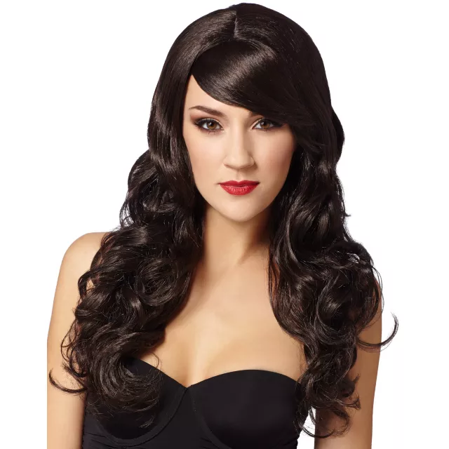 Dark Brown Supermodel Wig