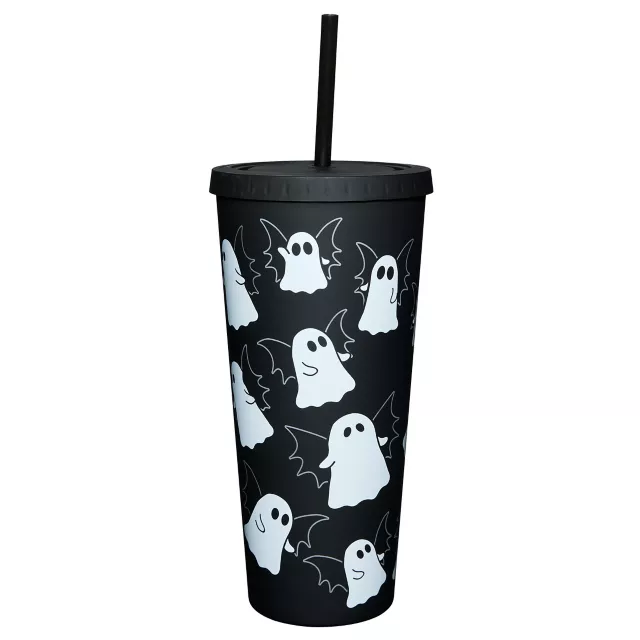 Ghost Bat Cup with Straw - 20 oz.