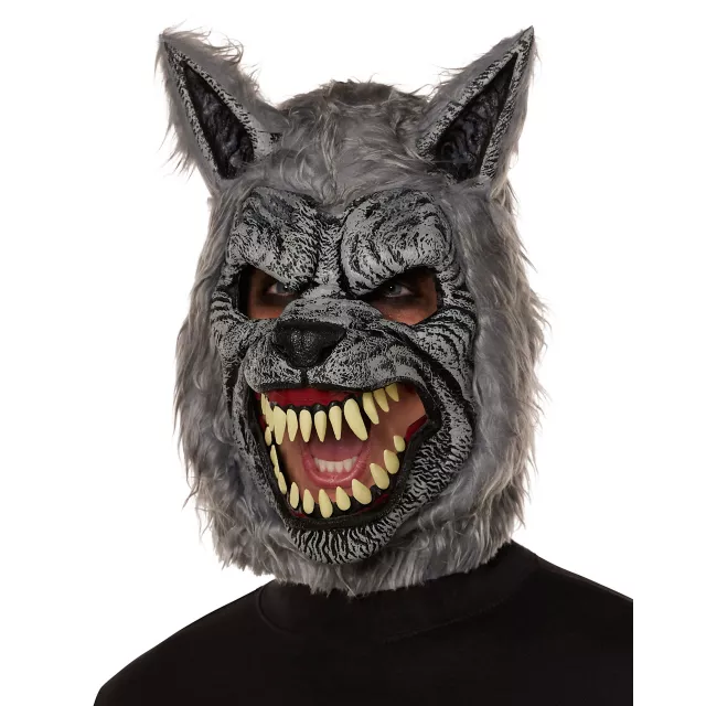 Animotion Gray Werewolf Mask