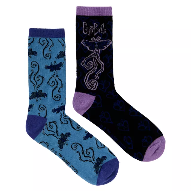 Corpse Bride Crew Socks - 2 Pack