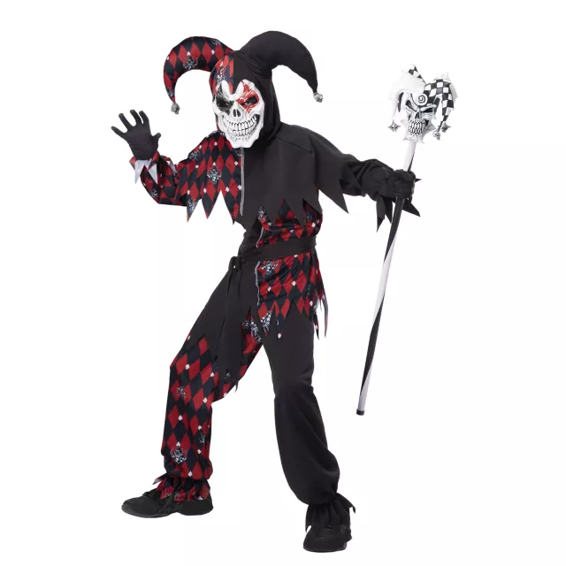 Kids Sinister Jester Costume
