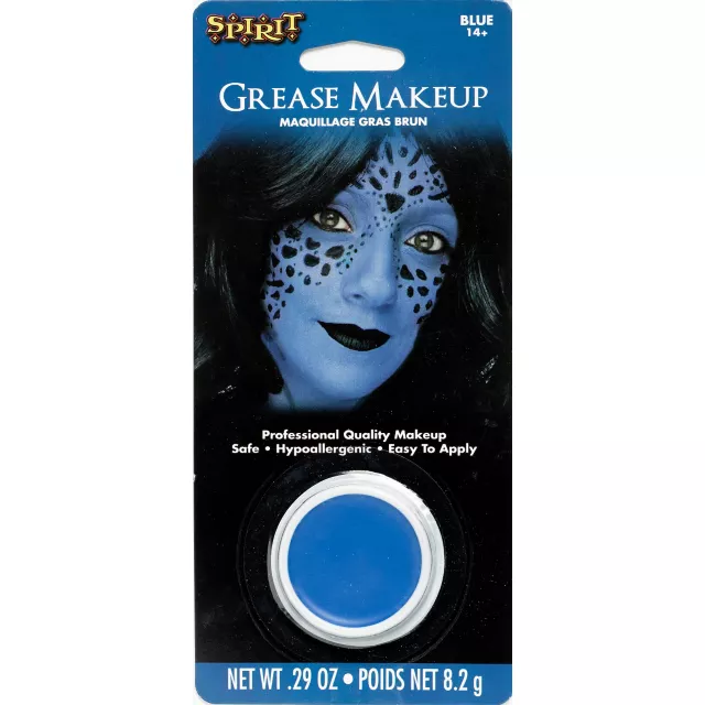 Blue Grease Makeup
