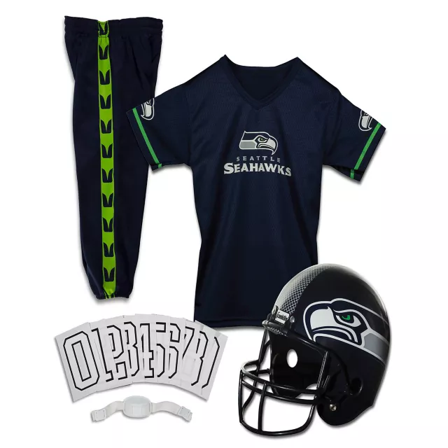 Kids Seattle Seahawks NFL Deluxe Uniform Costume - Franklin Sports