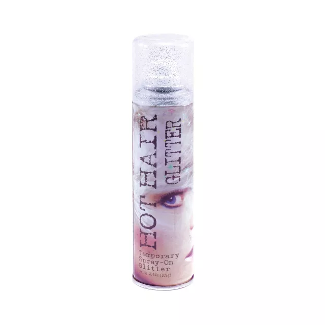 Glitter Silver Hairspray