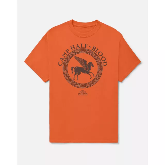 Adult Percy Jackson Camp Half-Blood Pegasus T Shirt