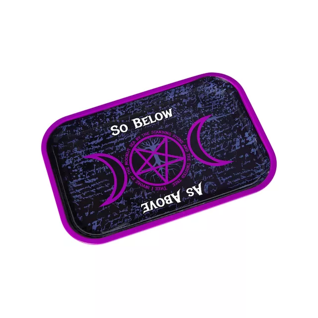 As Above So Below Tin Tray