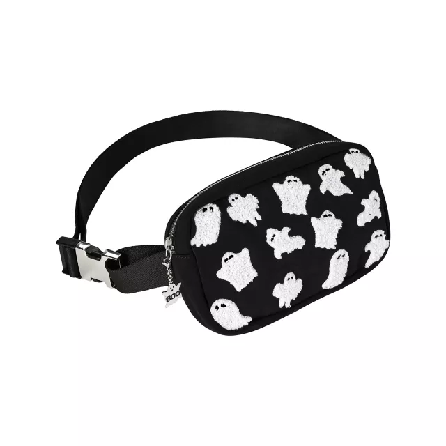 Fuzzy Ghost Fanny Pack
