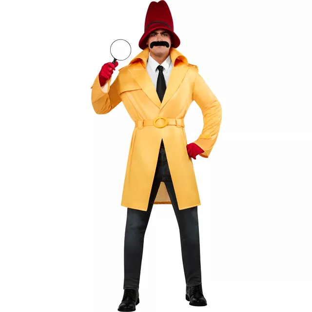 Adult Instructor Clouseau Costume - Pink Panther