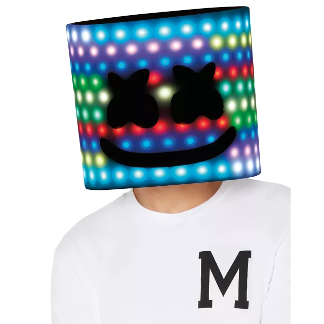 Light-Up Marshmello Helmet