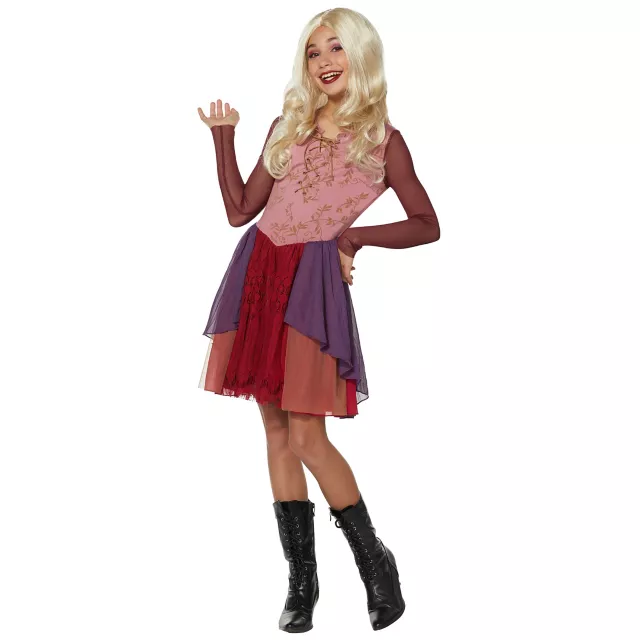 Girls Sarah Sanderson Dress Costume - Hocus Pocus