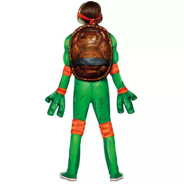 Kids Michaelangelo Costume Deluxe - TMNT Mutant Mayhem