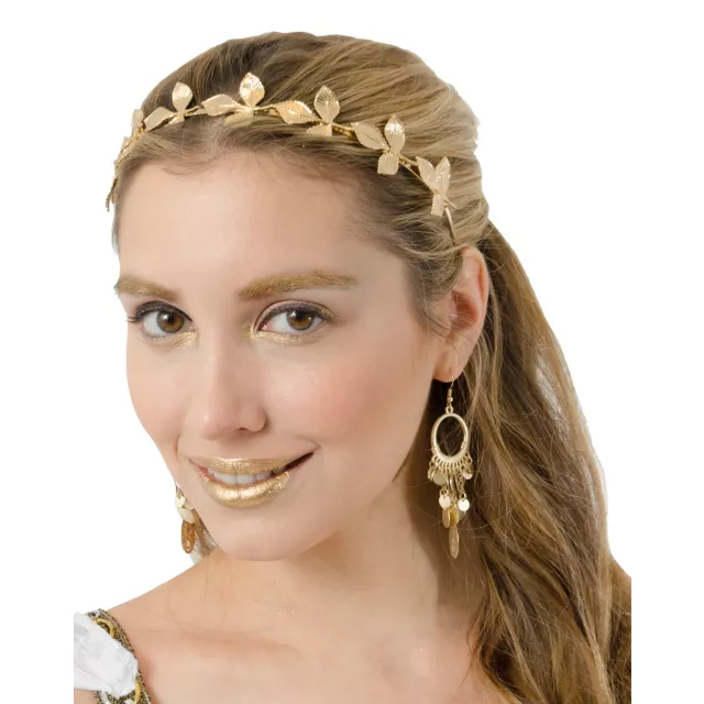 Metal Leaf Crown
