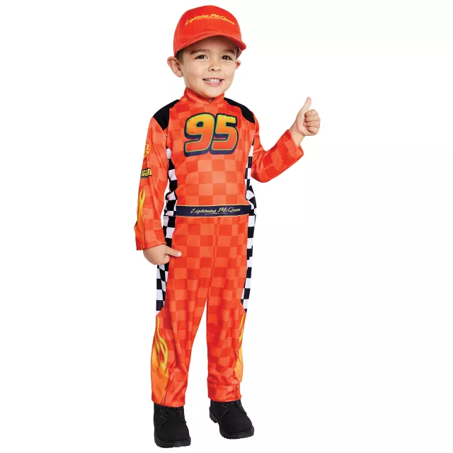 Toddler Lightning McQueen Pit Crew Costume - Cars