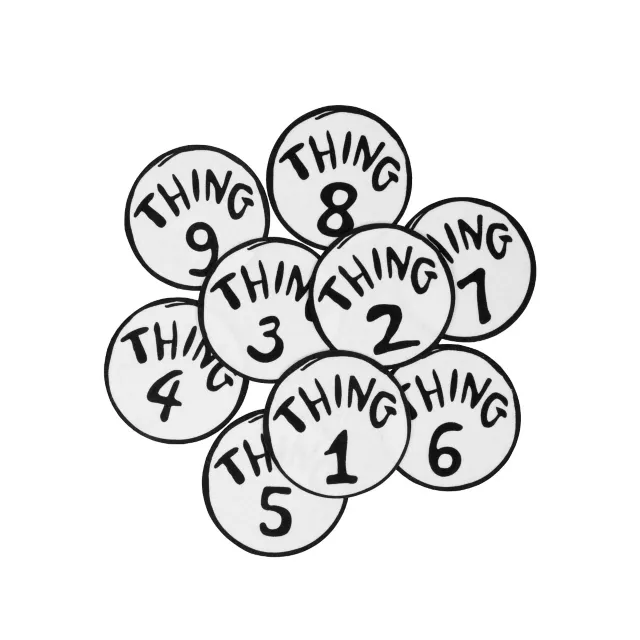 Separate Thing Numbers - Dr. Seuss