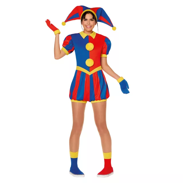 Adult Pomni Costume - The Amazing Digital Circus