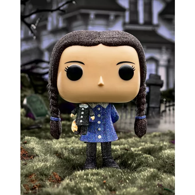 Wednesday Addams Diamond Glitter Funko POP! Figure - The Addams Family