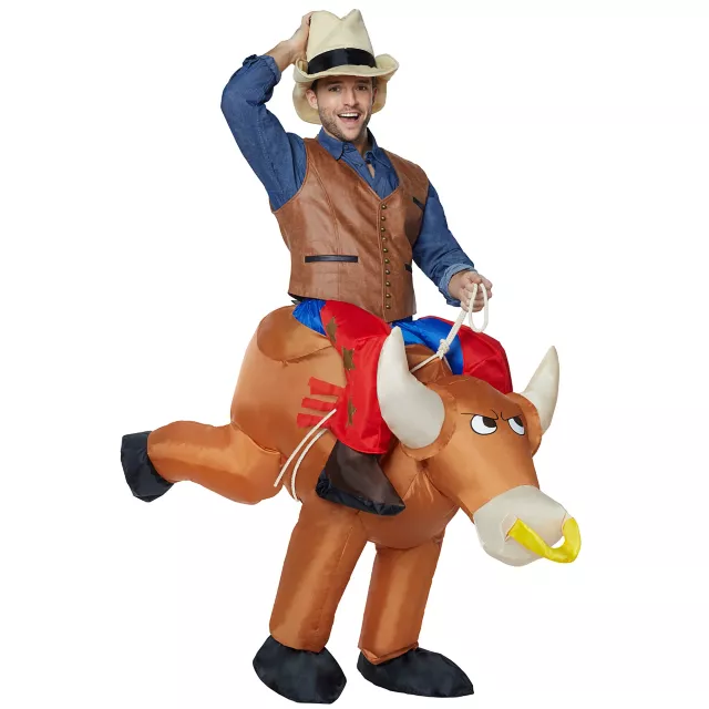 Adult Bull Rider Inflatable Costume