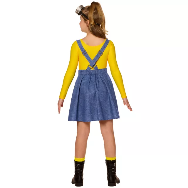 Kids Minions Kevin Suspender Skirt