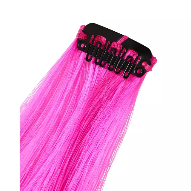 Hot Pink Hair Extensions